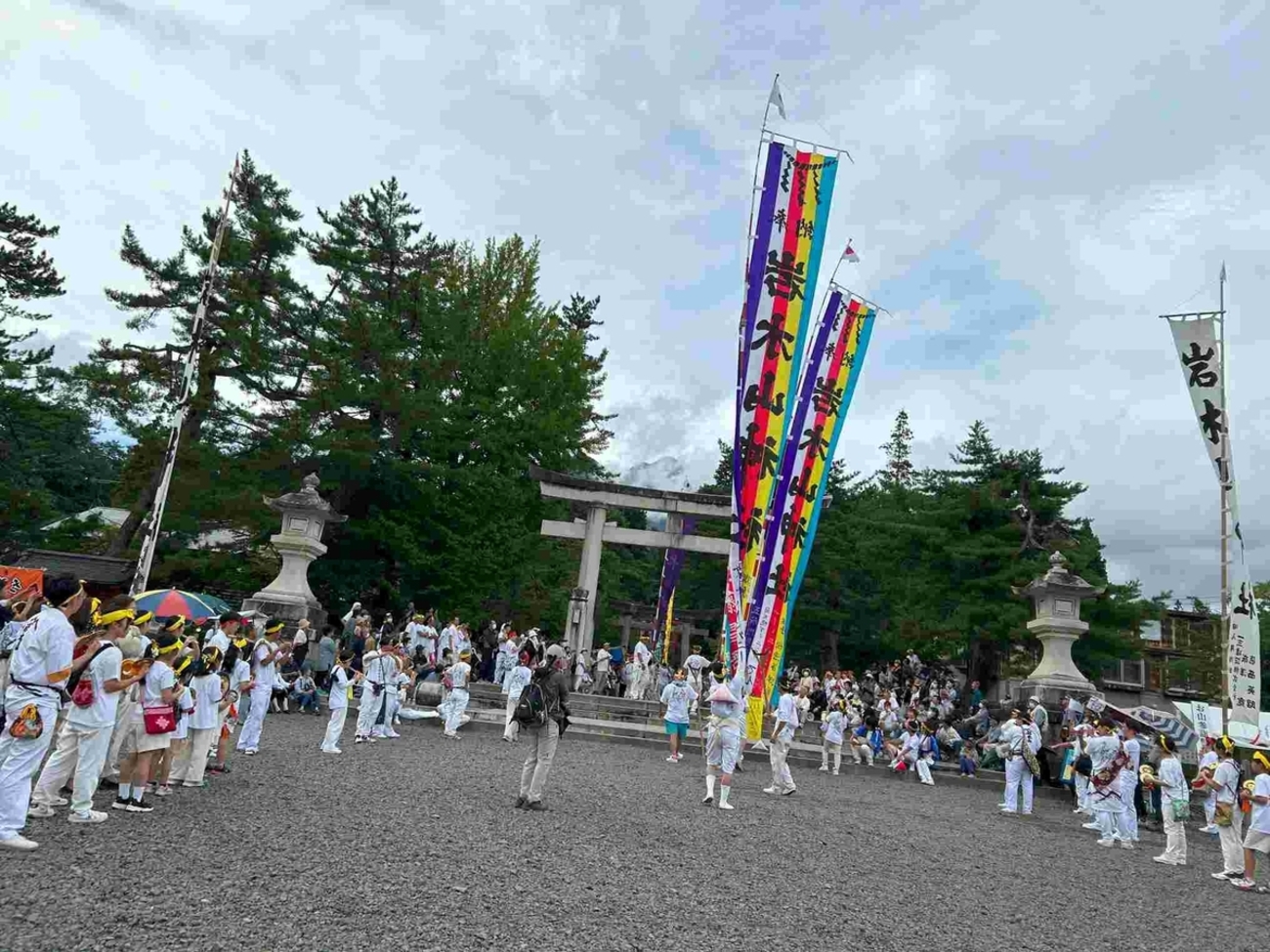 青森 お山参詣 登山囃子 横笛 ゆがめ