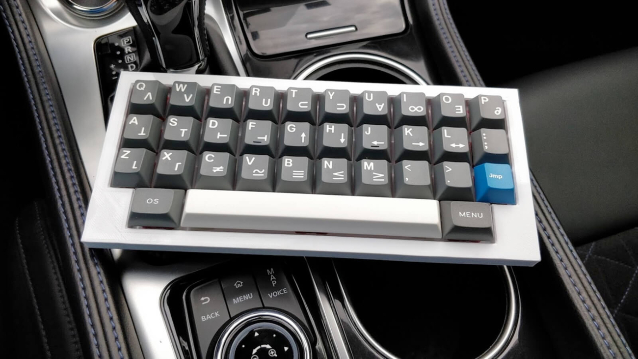 _33 Keyboard｜30%+スペース配列のかわいいキーボードの原点