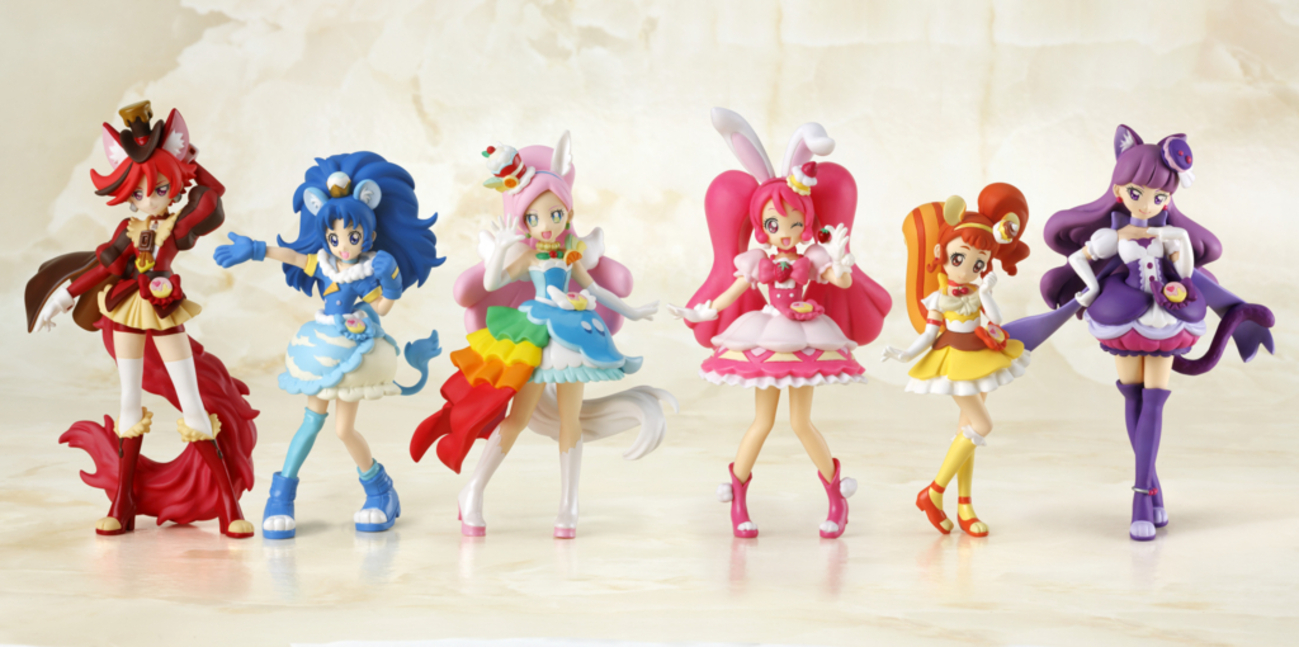 ついに解禁！】♡キューティーフィギュア2にキュアパルフェが登場 