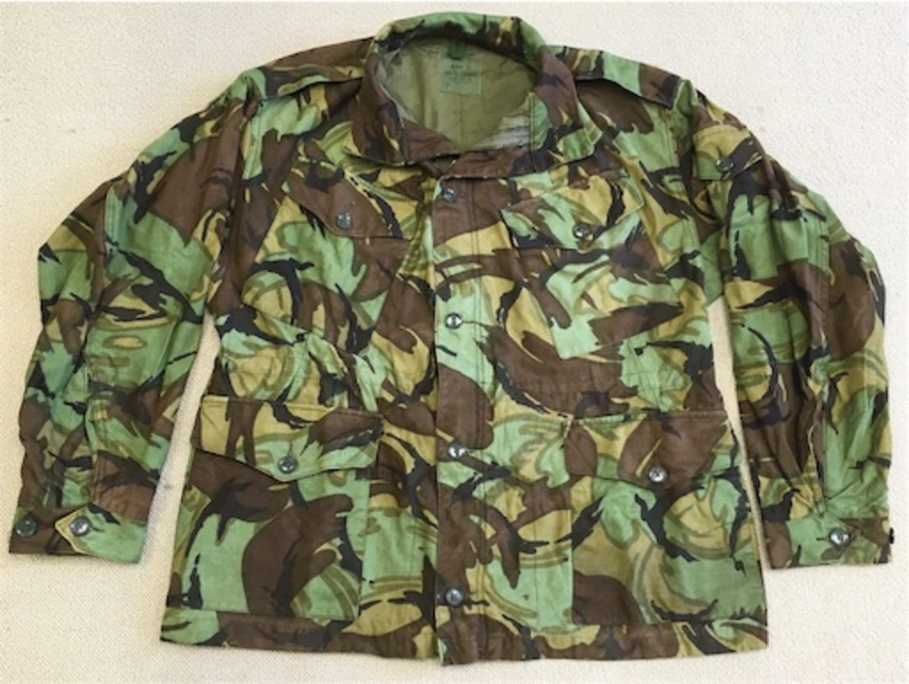 始まりのDPM！【イギリスの軍服】陸軍迷彩スモック（P68・最初期DPM 