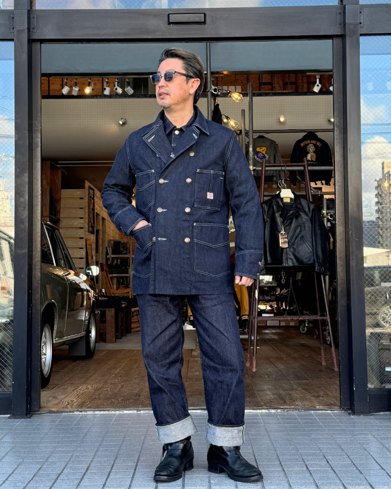 最高級 セントジョン ベルベット切替 メタル装飾 ニットジャケット 14 XL