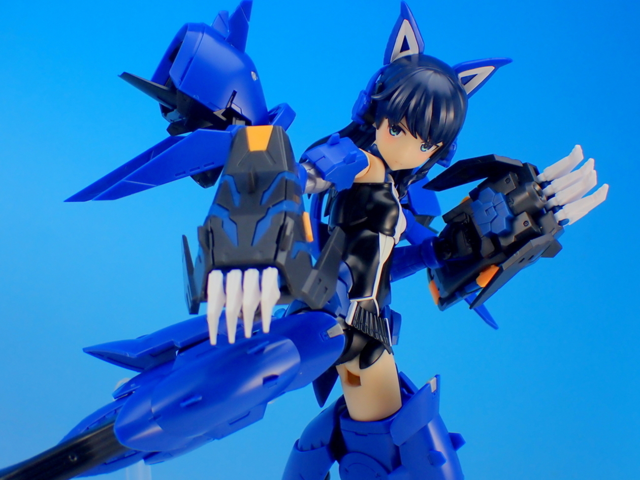アリス・ギア・アイギス メガミデバイス 小芦 睦海【剛毅】 を作る 