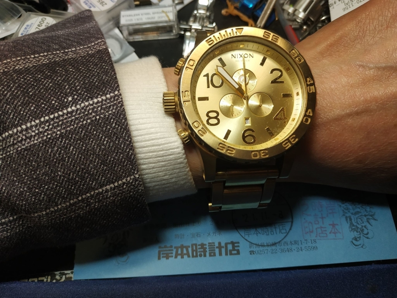 A083-502 #NIXON #ニクソン #クロノグラフ #PU51-30 #CHRONO #オール 