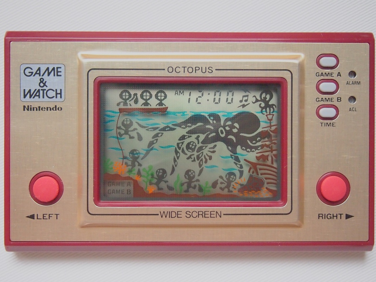 第10作】 OC-22 オクトパス - どこでもGAME&WATCH ～ゲームウオッチ全 
