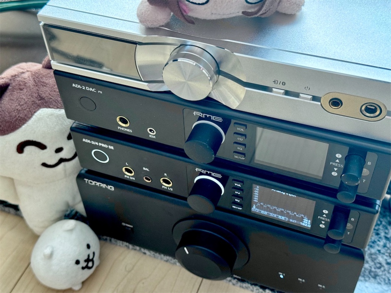 雑記：RME ADI-2/4 Pro SE とADI2DAC fsとifi NEO iDSDを聴き比べした 