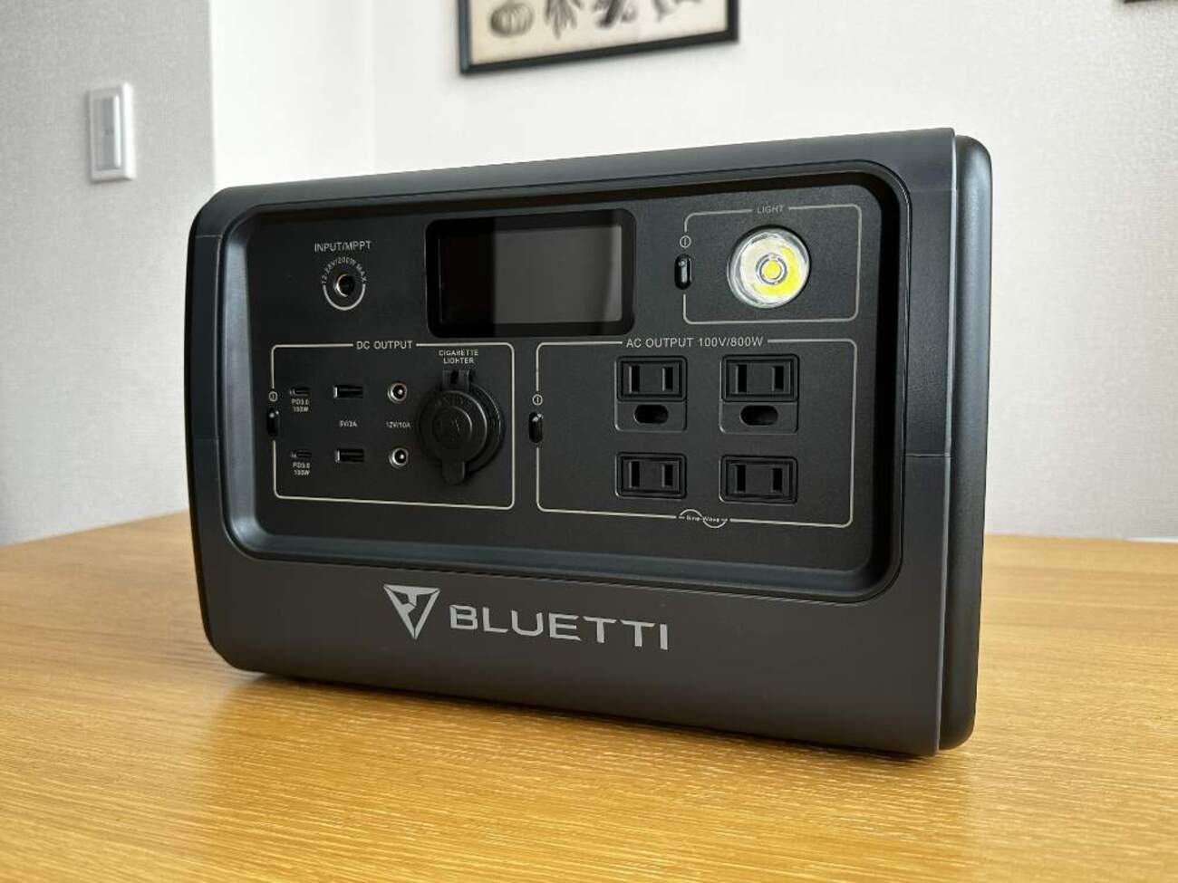 BLUETTI EB70S レビュー】大容量716Wh・AC800W出力！防災用にキャンプ 