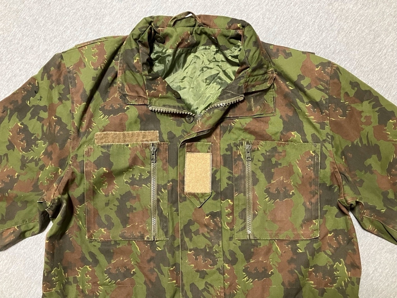 独特の迷彩です！【リトアニアの軍服】陸軍M05迷彩フィールド