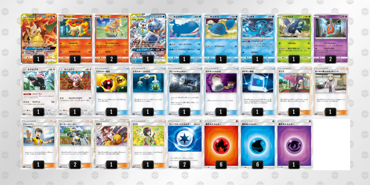 ミュウツー争奪戦優勝デッキレシピ&対戦レポート - 一fuji二鷹三茄子