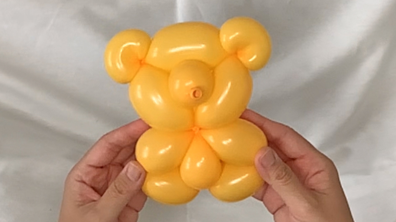 バルーンアートの作り方〜クマちゃん（テディベア）編 - にじいろふうせん