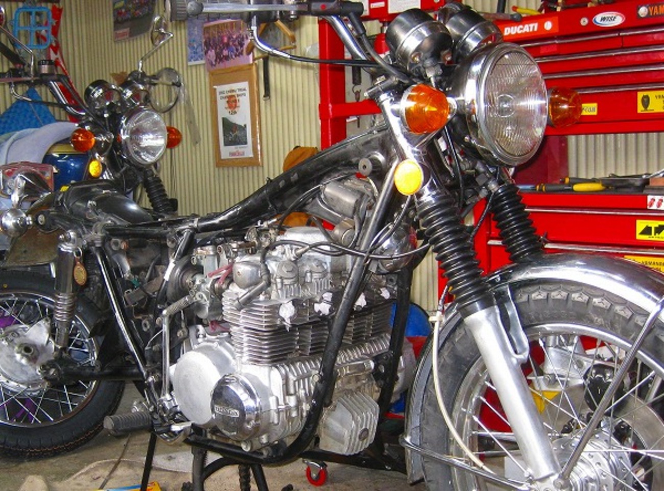 WITHさま 限定 （CB500/550FOUR フレーム） - 万年NA バイク日記