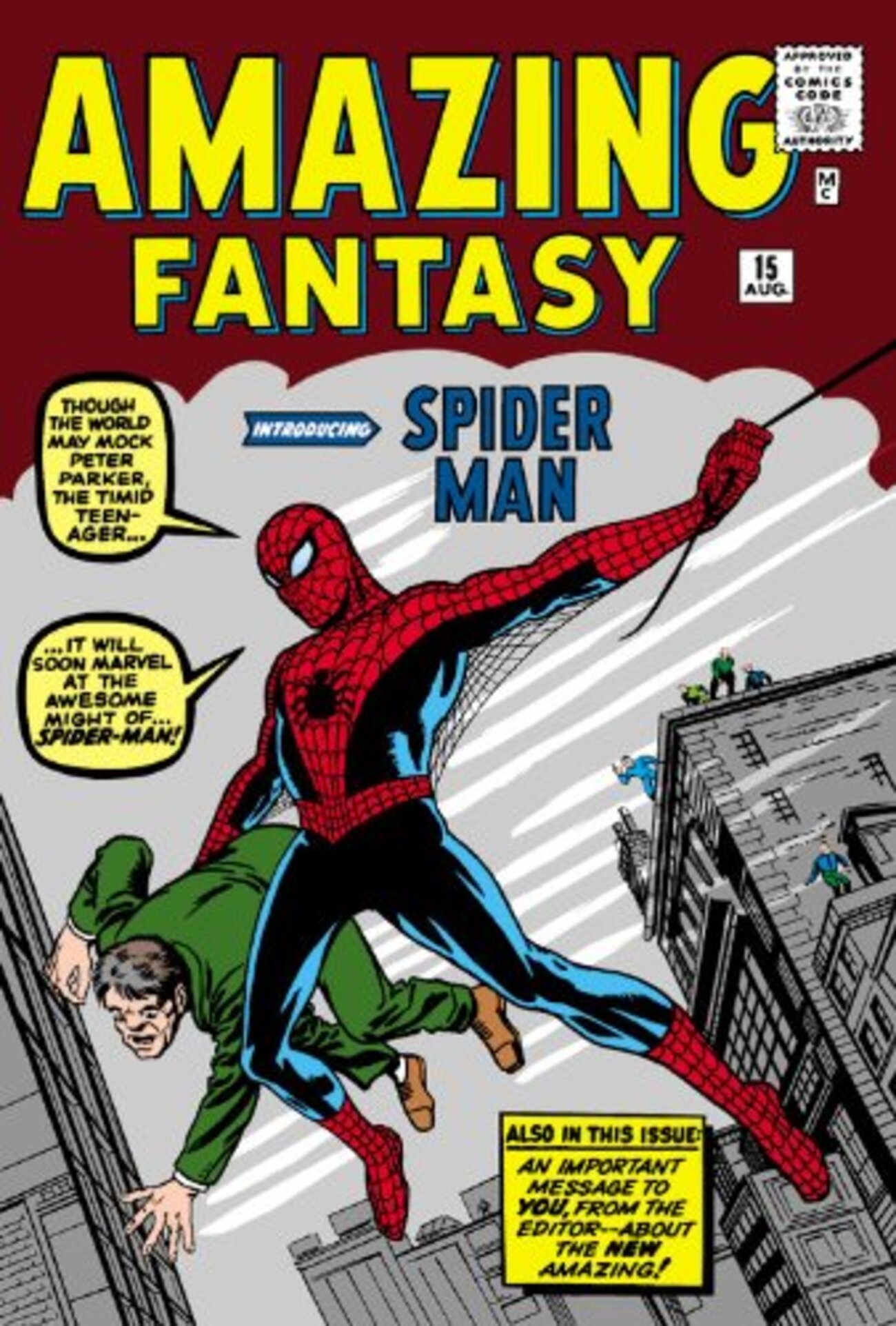 アメージングスパイダーマン #7 アメコミリーフ 1963年出版 アメージングスパイダーマン #7 アメコミリーフ 1963年出版
