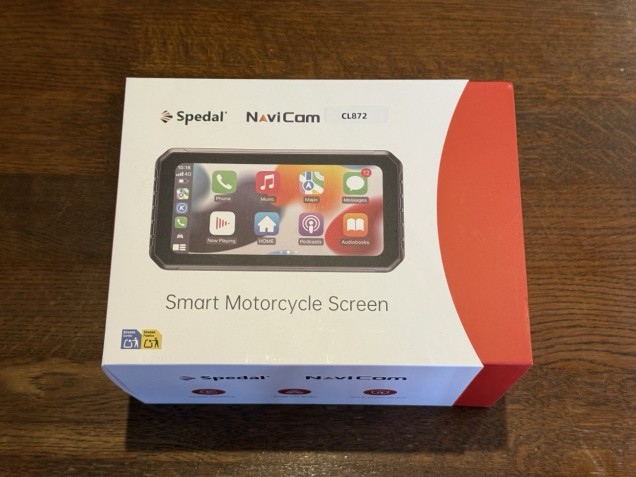 スーパーカブ50用にSpedalのスマートモニターCL872を購入 - スーパー