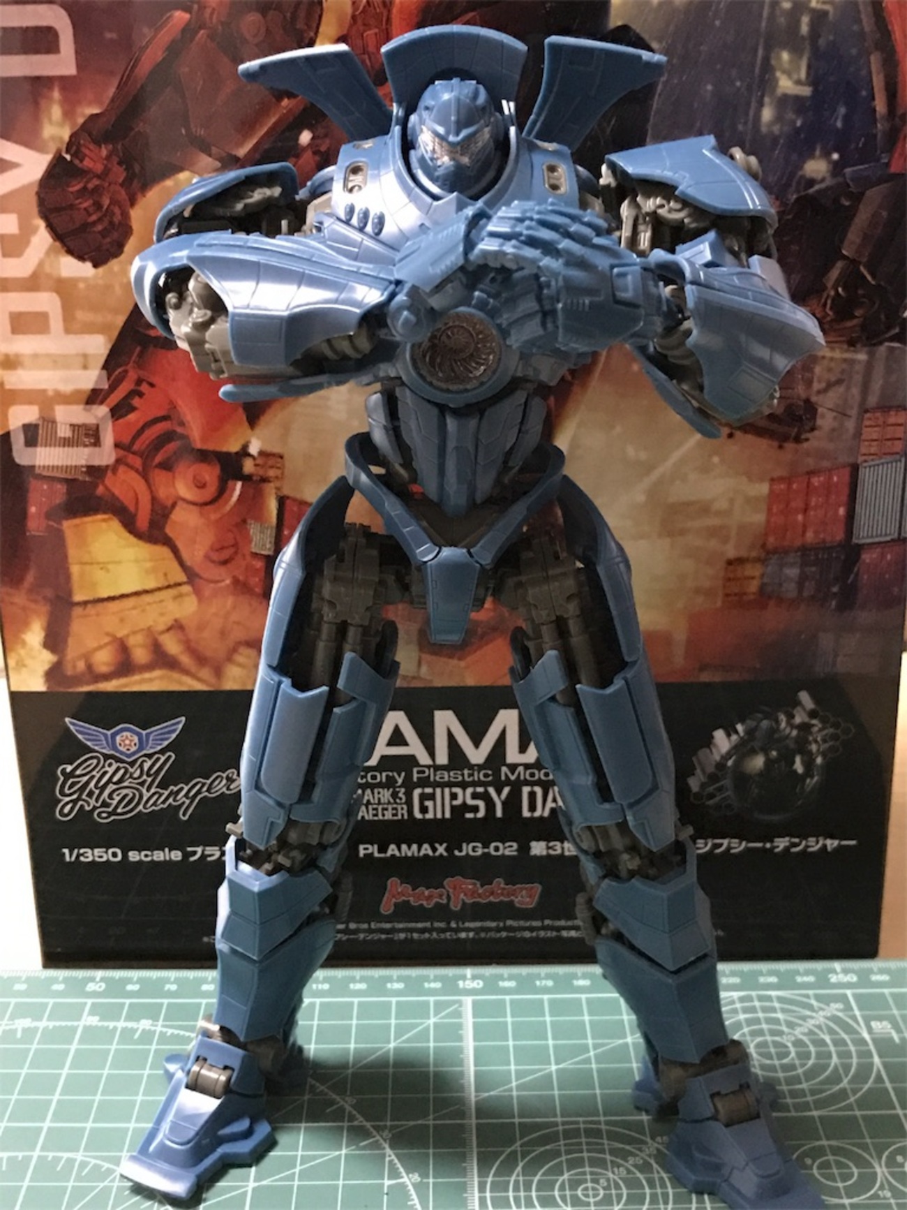 PLAMAX 1/350 JG-02 ジプシー・デンジャー 製作記 PART1 - Eigemann 