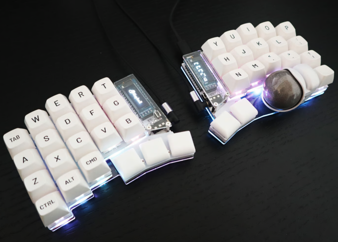 Keyball39｜トラックボール付分割エルゴノミックキーボードの原点 