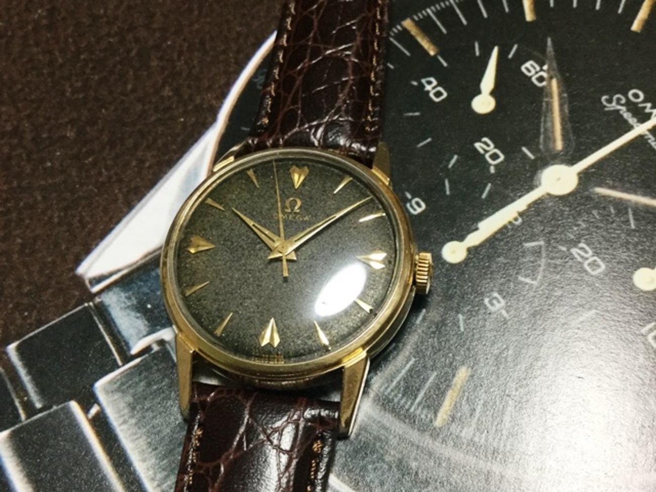 OMEGA 30mm センターセコンド cal.284 （その1分解編：破損編） - 古 