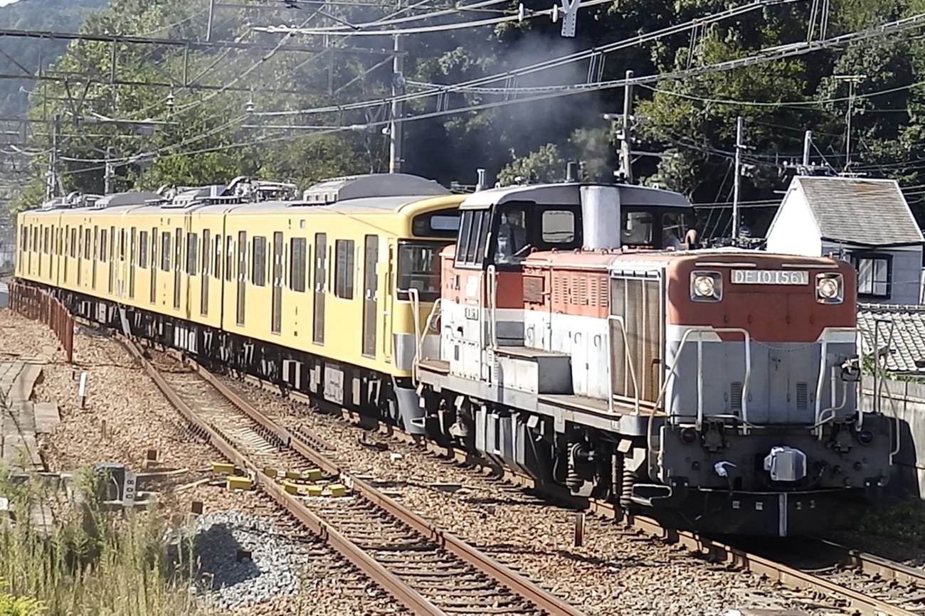 63 西武新2000系(2451F＋2453F)の近江鉄道譲渡甲種輸送を撮る 後編 (甲 