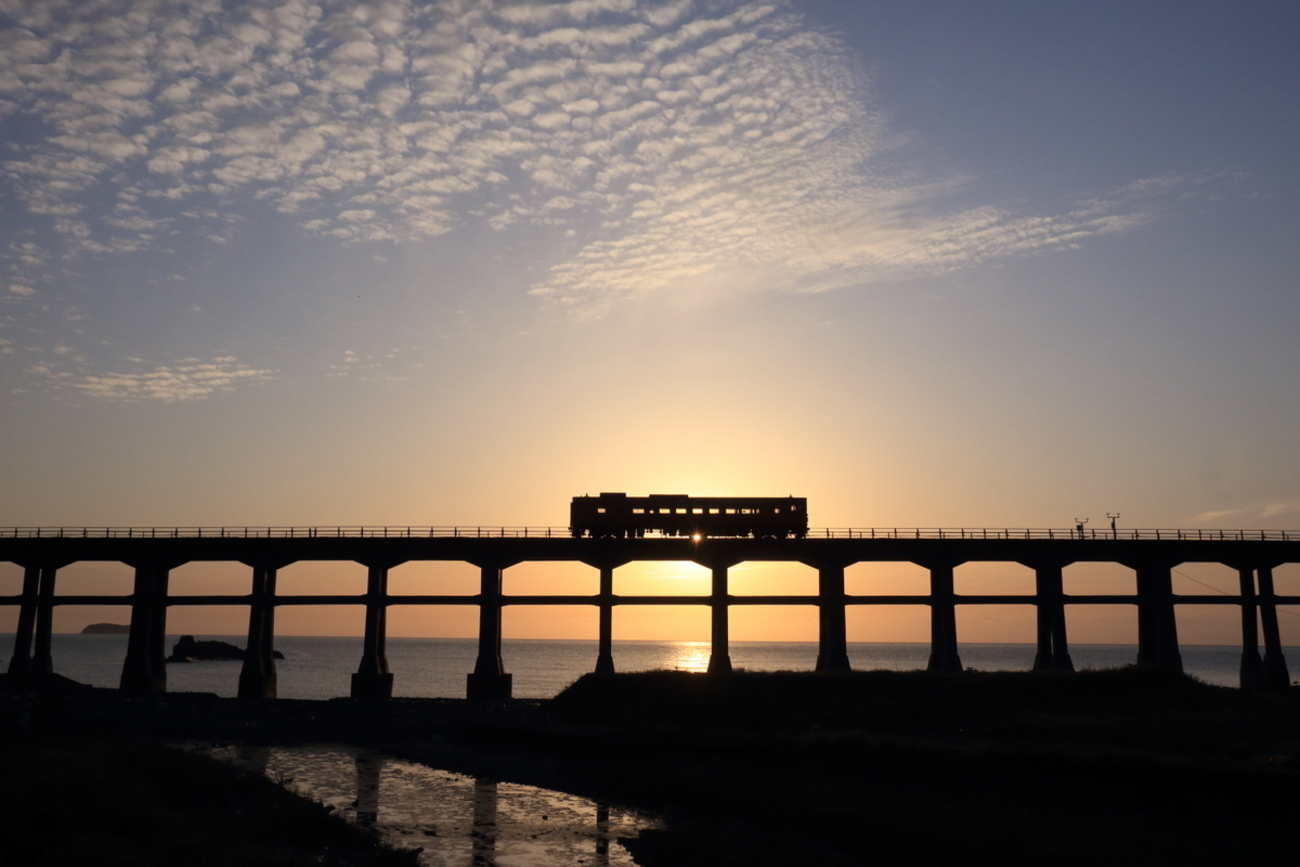 夕暮れの橋 惣郷川橋梁から夕日を撮影してきた！おすすめの時期や撮影ポイントを