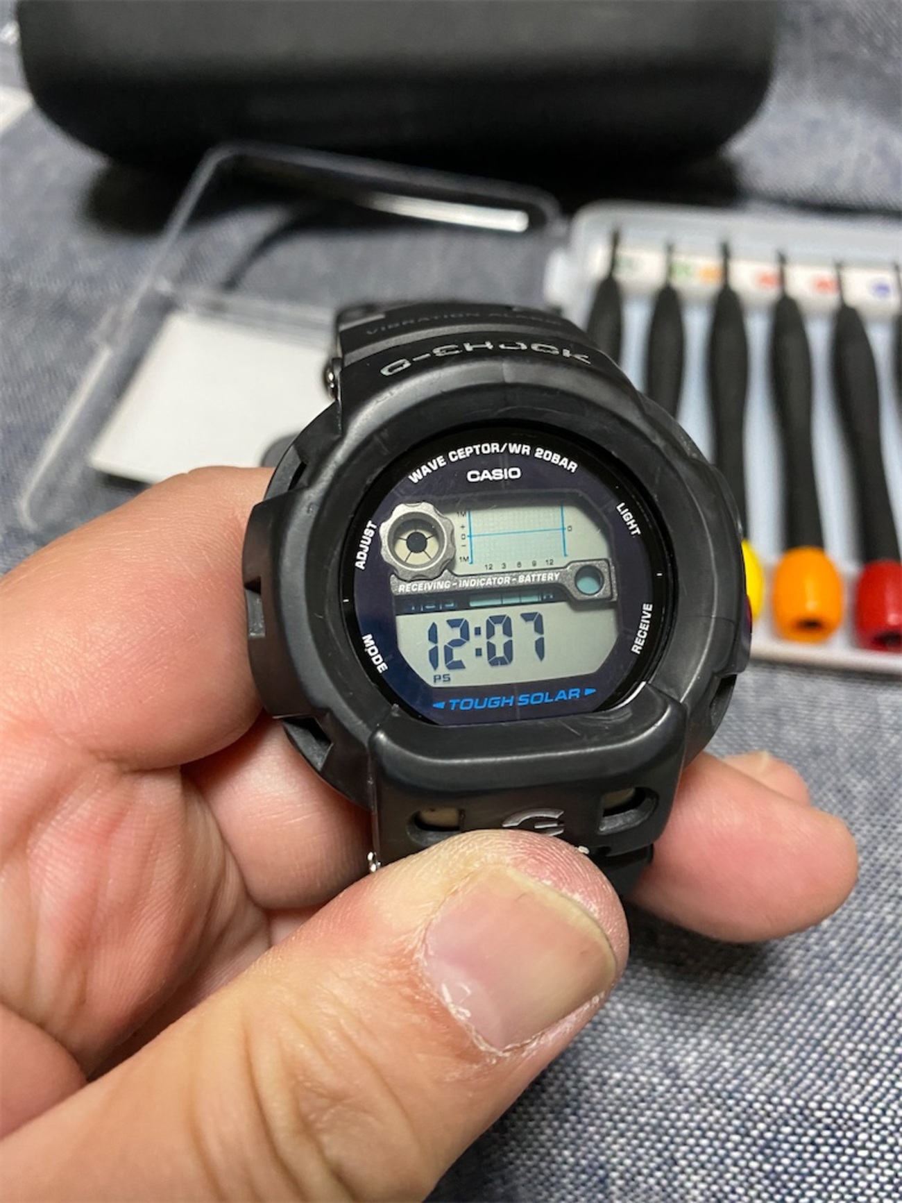 G-SHOCK GW-400Jの電池交換。 - カメラ屋元公式中の人 アオキのブログ