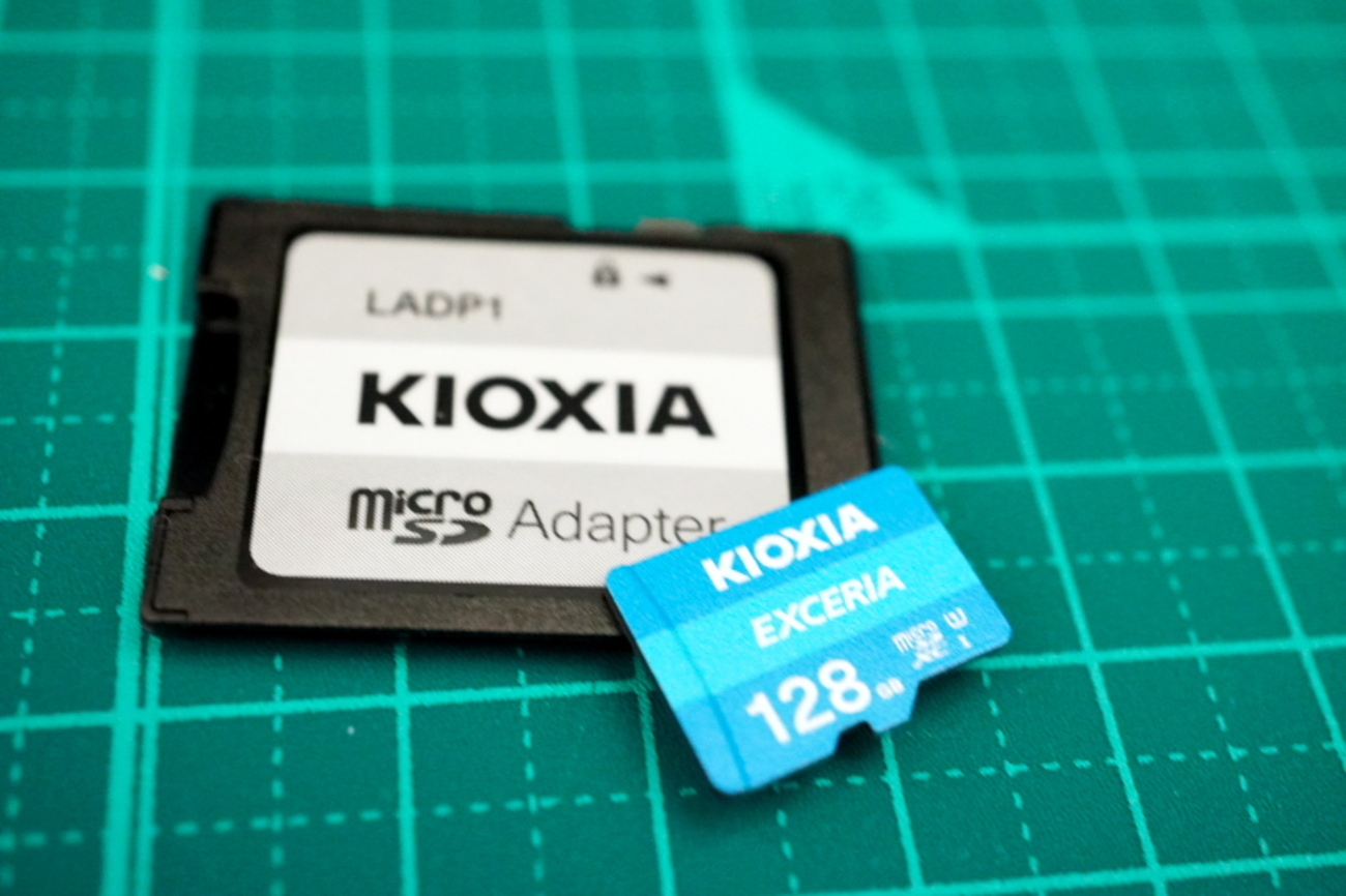 KIOXIA（キオクシア）の microSDXCカード「EXCERIA 128GB」を買ってみ 