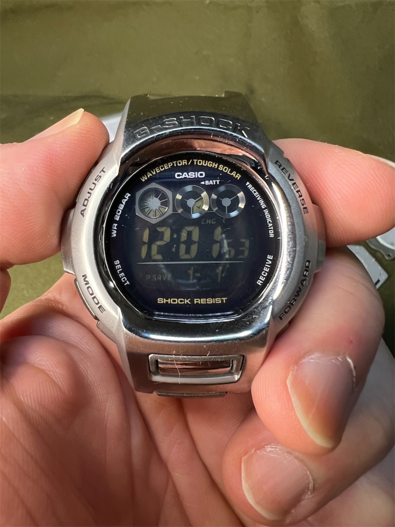 G-SHOCK GW-610LJの電池交換。 - カメラ屋元公式中の人 アオキのブログ
