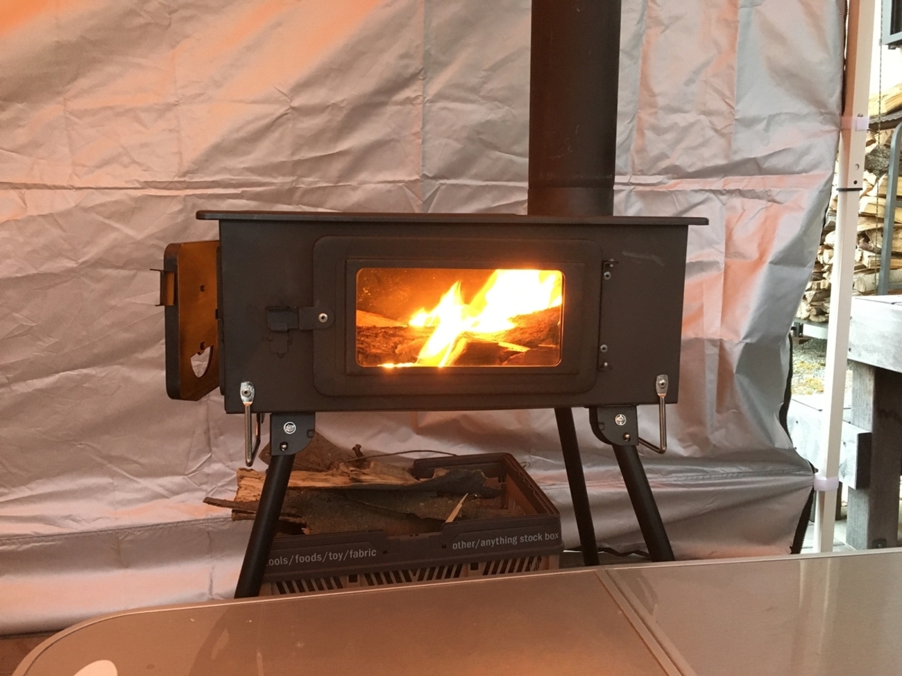 キャプテンスタッグ 薪ストーブUG-75