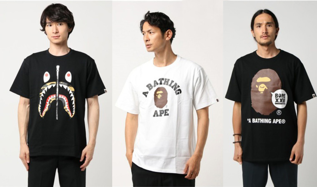 BAPE ベイプ エイプ tシャツ 星 y2k スター 平成 裏原 - メルカリ