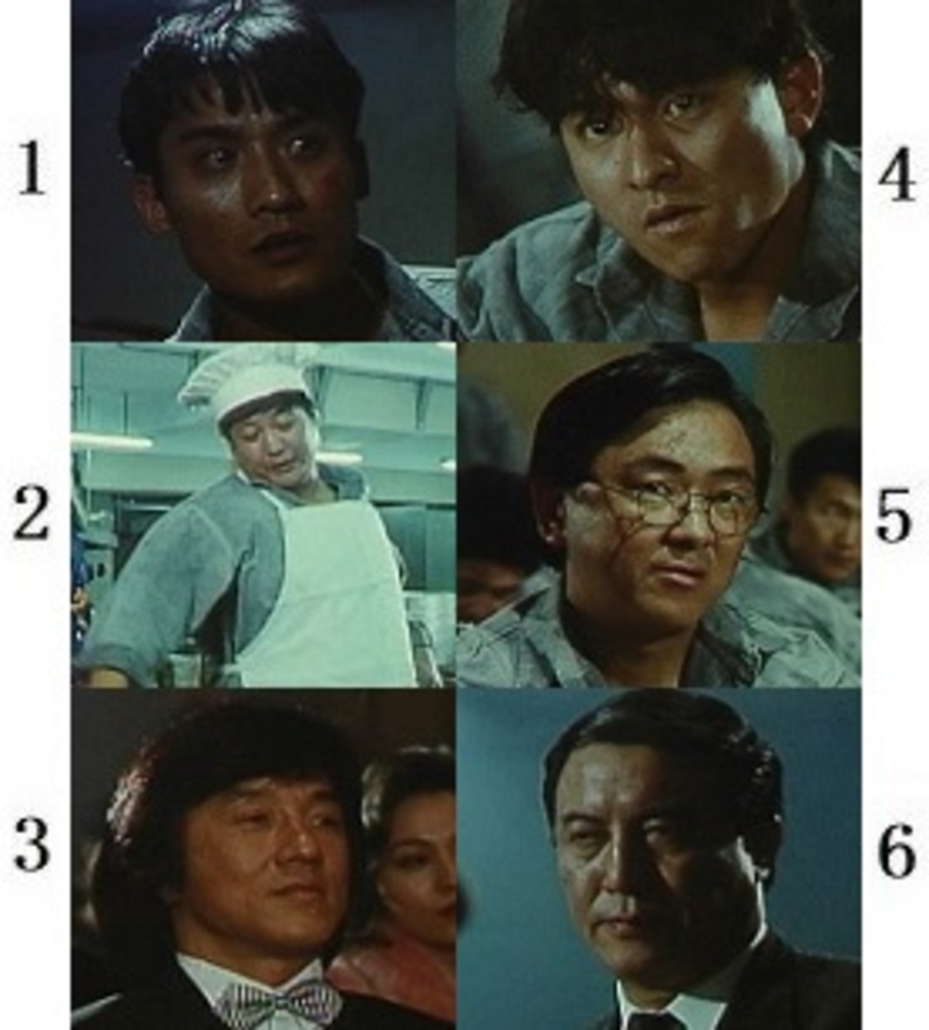 なつかし香港映画：『炎の大捜査線』（1991年）「主な出演者」と「注目 