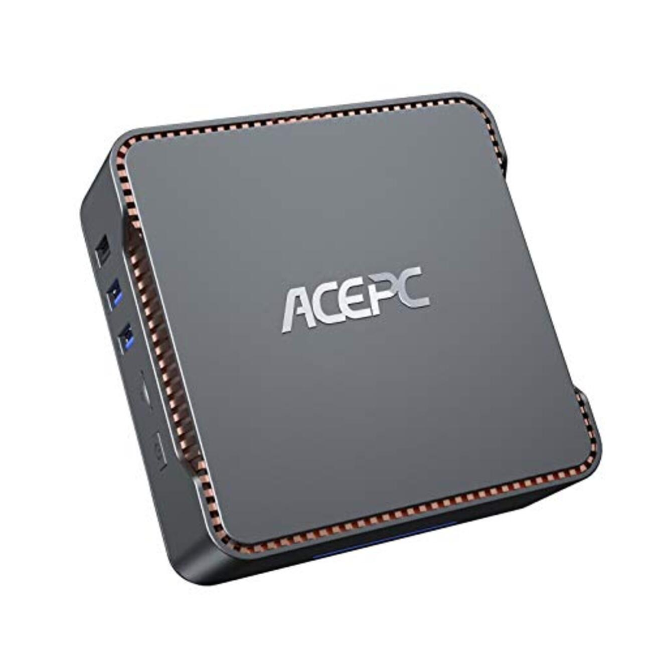 ACEPC インテルceleron ミニPC ACEPC GK1 is an Intel Celeron N4100 mini PC Cooled by a Fan