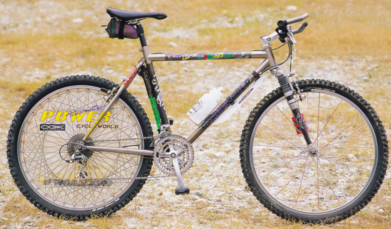 テンションディスクなハードテイル・・・CYCLE WORLD、FUNK ELEVETED 