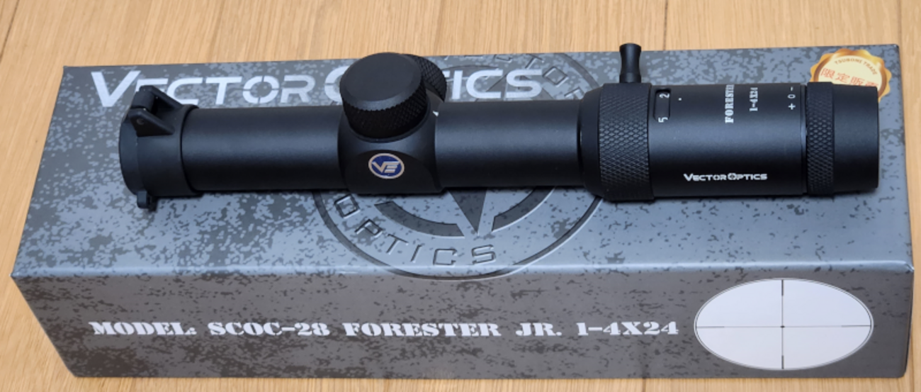装備について考える #30 スコープ（Vector Optics Forester Jr 1-4x24 
