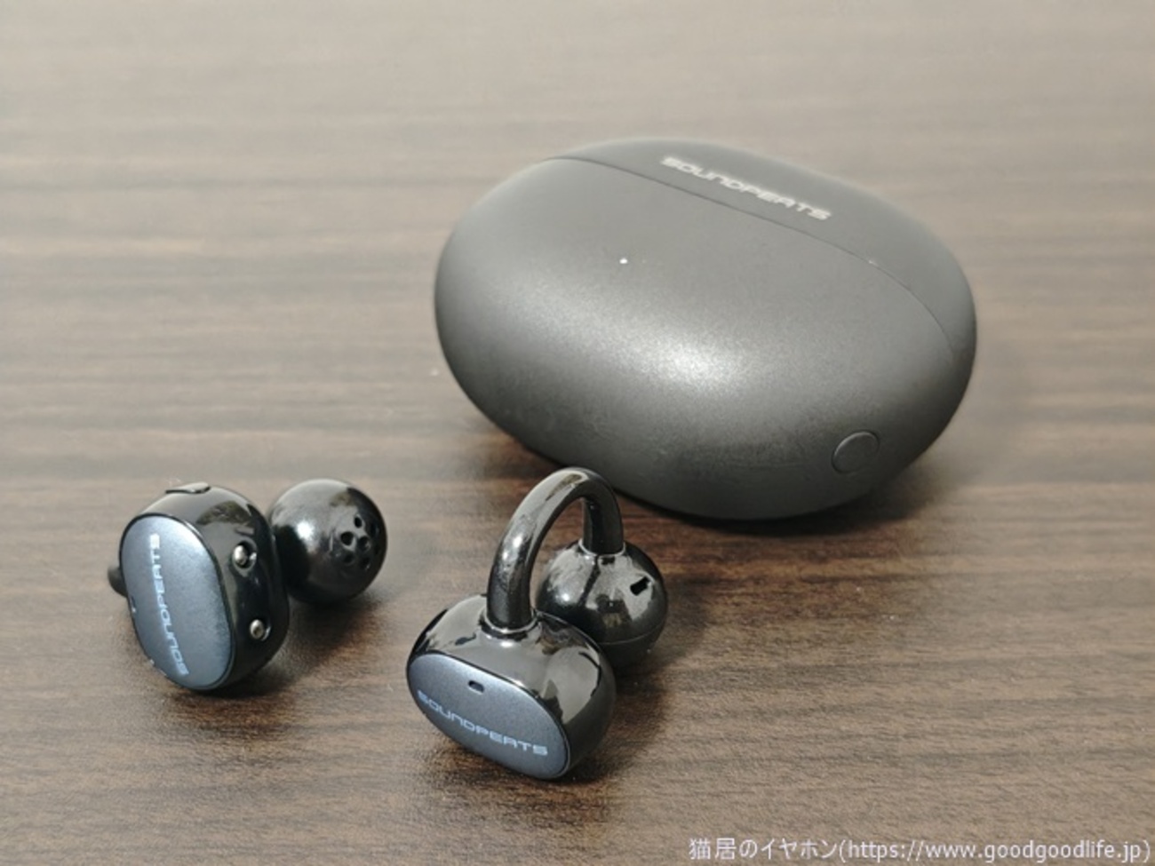 SOUNDPEATS POP Clip2 ワイヤレスイヤホン backend=imagemagick;version=1;