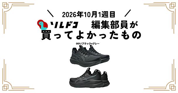 軽くて走るのが気持ちいいアシックスのランニングシューズ ゲルニンバス28｜編集部の買ってよかったもの（2026年10月1週目）