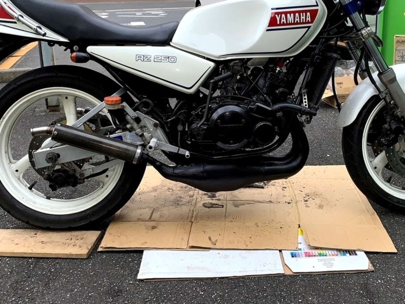 rz250イシイ初期チャンバー ばけ