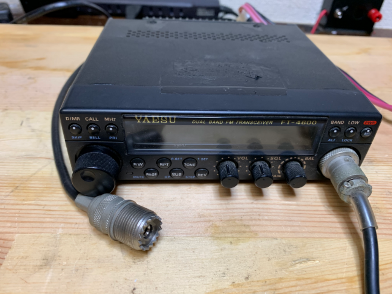 デュアルバンドトランシーバー YAESU FT-4600 の修理 －その1－ - Tom 