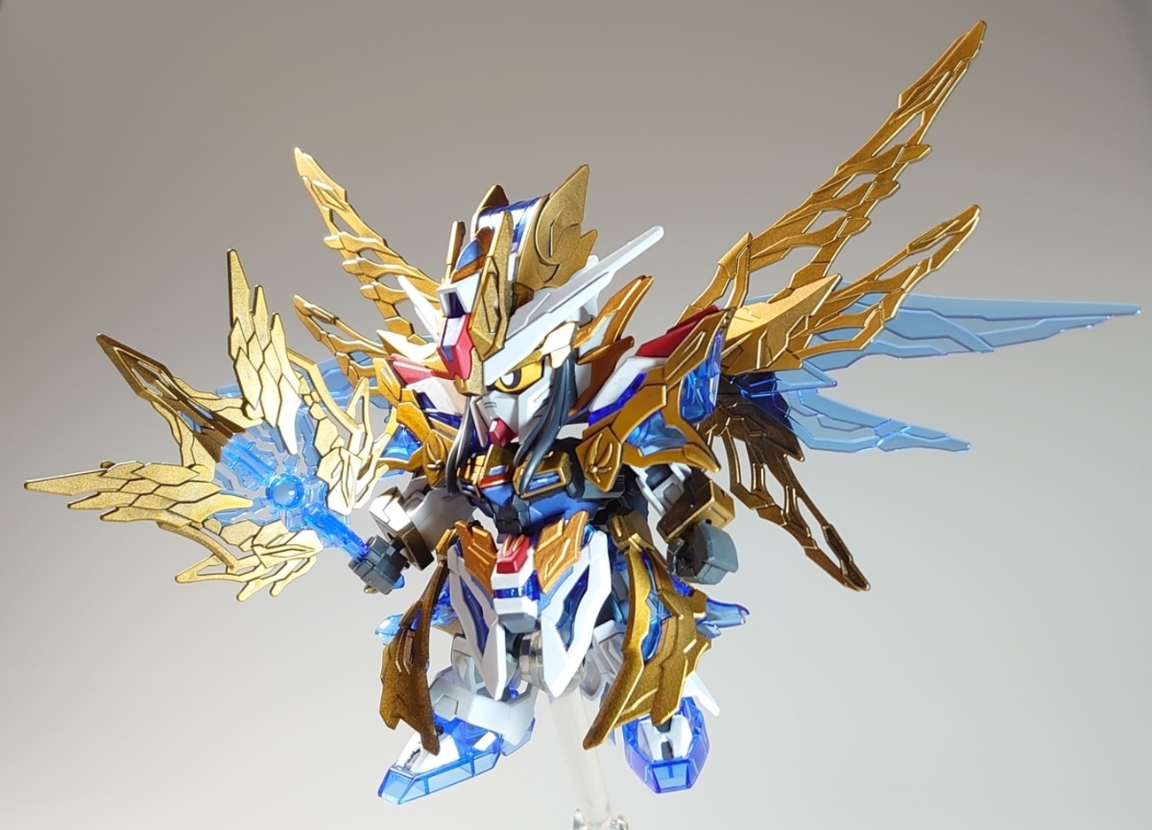 SDガンダム 三国創傑伝 20 諸葛亮フリーダムガンダム 塗装レビュー 