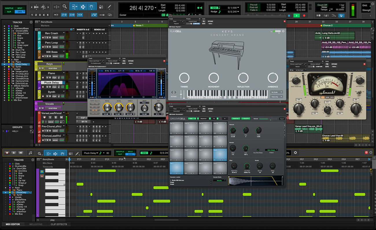 Pro Tools 2023.3〜Apple Silicon正式対応に加えインストゥルメント＋ 