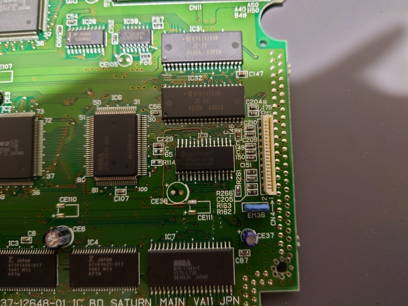 セガサターンの内部ストレージをFRAM(電池レス)化する - EXASGEM