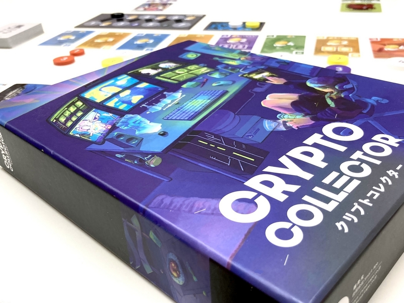 デジタルアートの競売がテーマのボードゲーム「クリプト