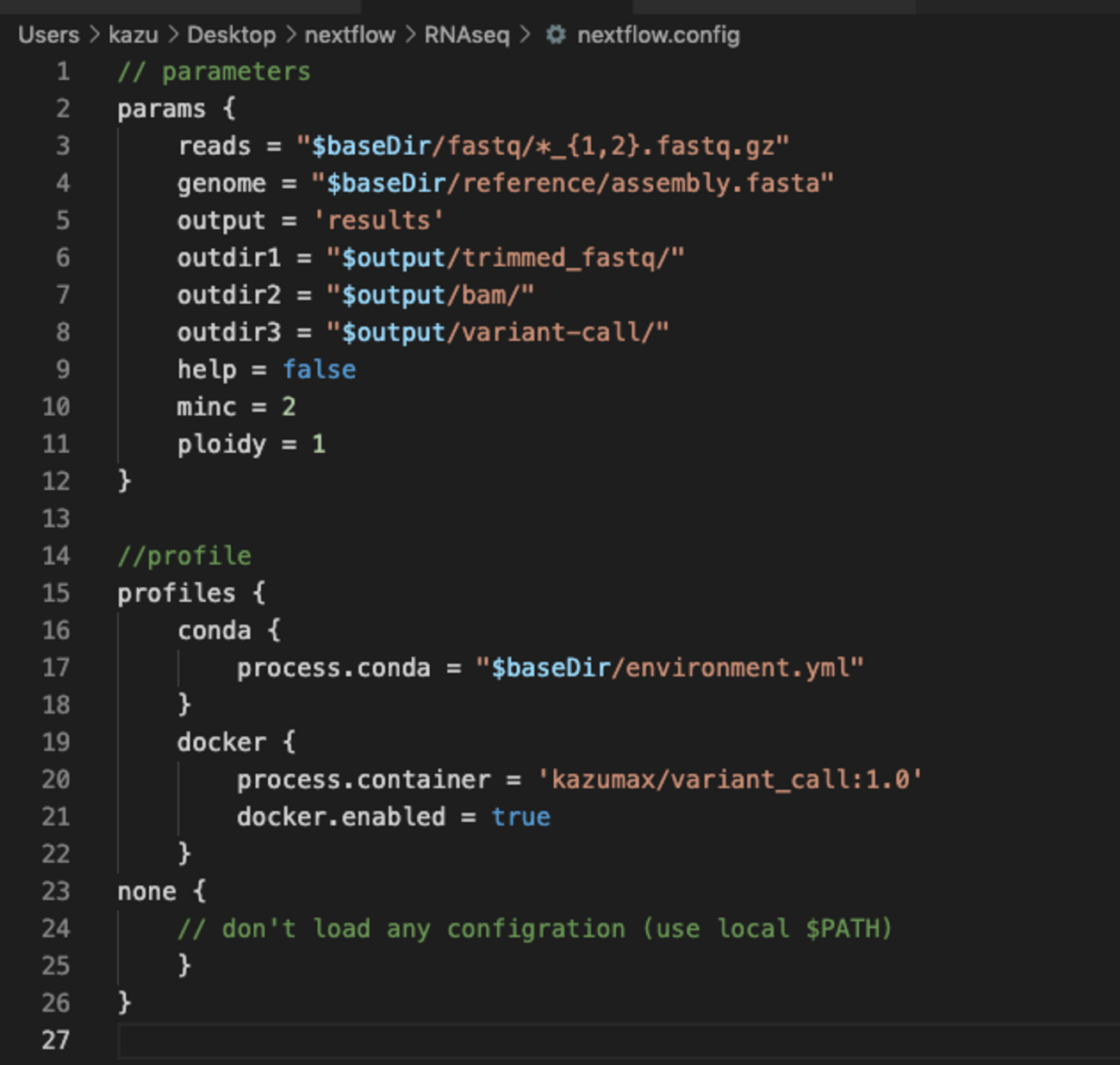 Nextflowを使ってバイオインフォマティクスのツールを動かす その2 - macでインフォマティクス