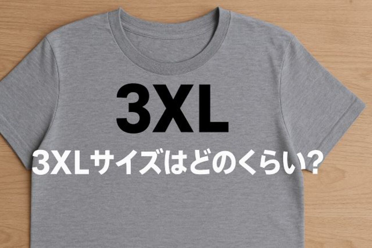 3XLサイズはどのくらい？メンズ・レディース別に日本サイズで徹底比較 - まいにちのヒント帖