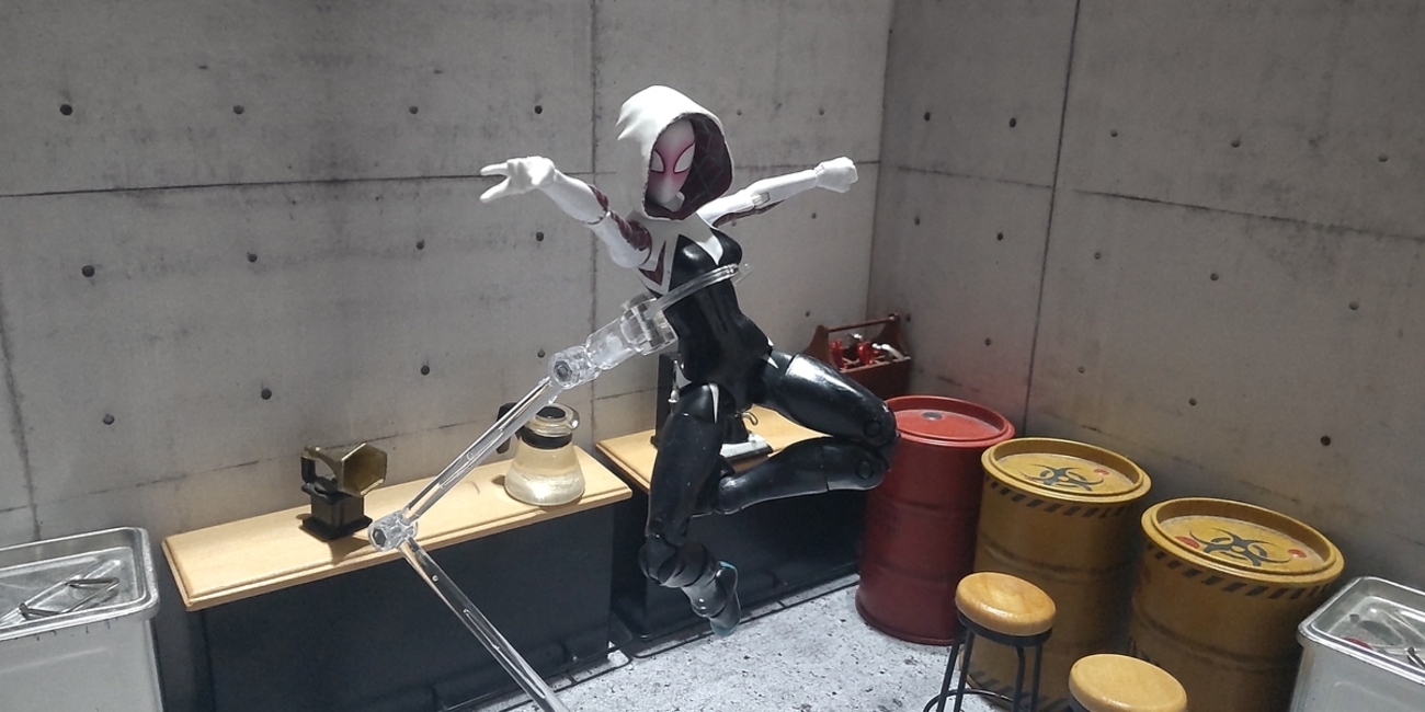 レビュー マーベルレジェンド【カッコ可愛い！】スパイダーグウェン 