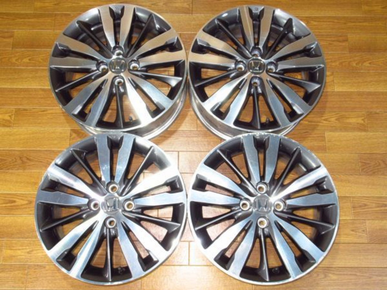 ホンダGK5フィットRS純正 6J-16 off+53 pcd100/4H 16インチアルミ 