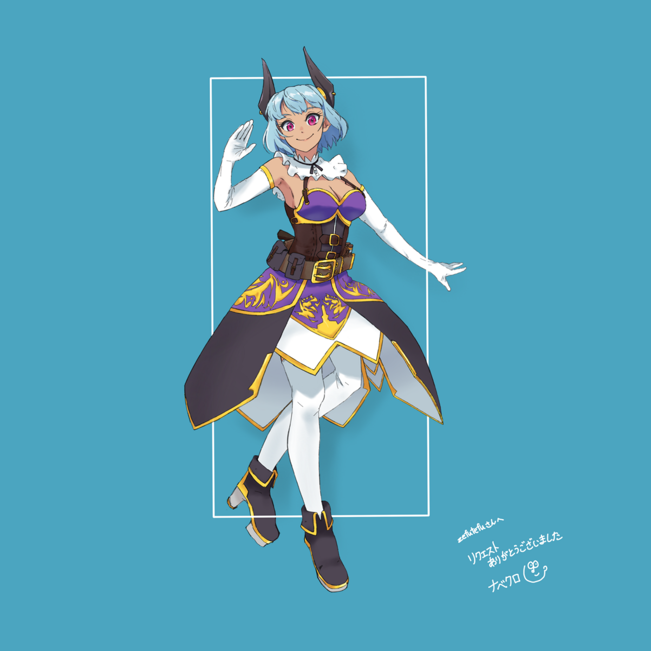 オリジナル イラスト リクエスト承ります お仕事】skeb