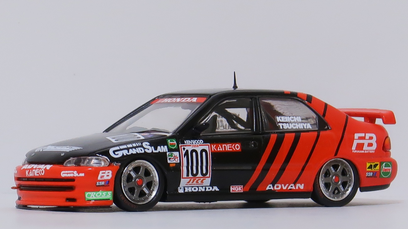 モデルインプレッション】INNO Model64 Honda Civic Ferio(EG9) JTCC 