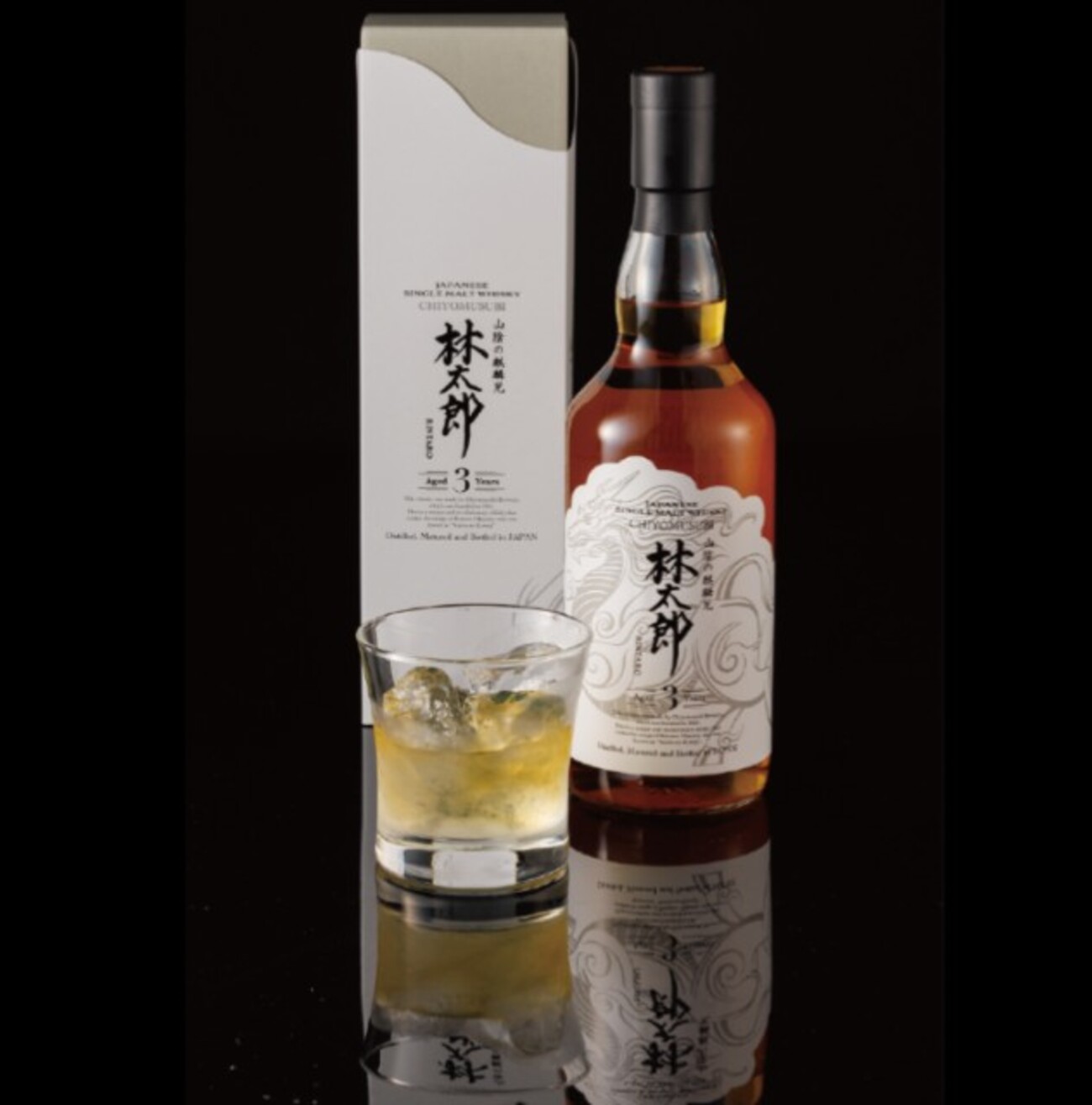 ?千代むすび酒造 Single Malt Japanese Whisky 林太郎 Mizunara 3年 