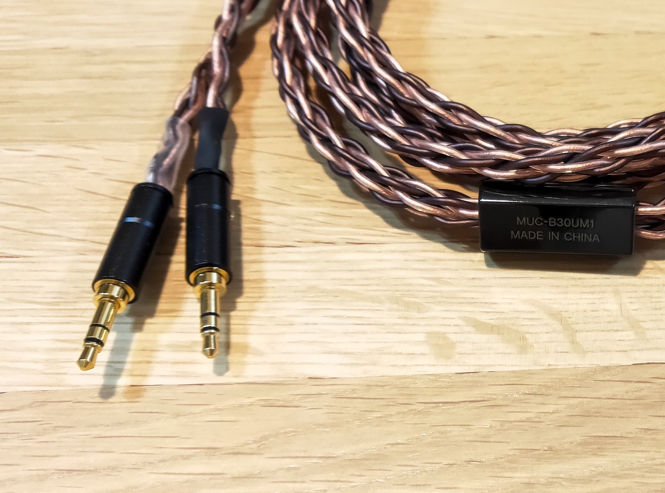 USED】SONY KIMBER KABLE ヘッドホンケーブル MUC-B12BL1 【公式通販】