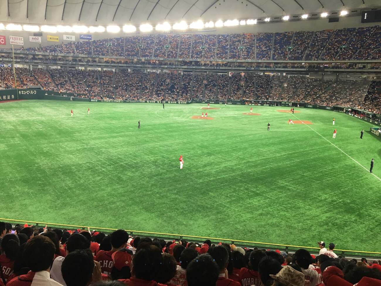 外野指定席 東京ドーム 巨人vsカープ 観戦記 - Proyakyuのブログ