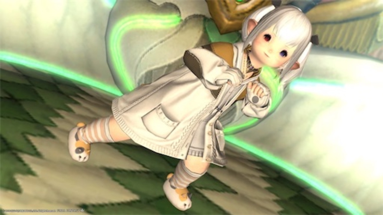 FF14】ファットキャット・コスチュームセット～幻想するとスリッパが 
