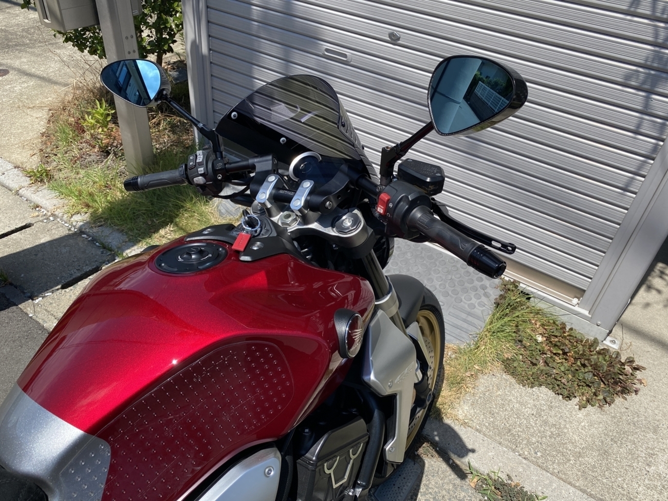 CB1000R（SC80）にデイトナ ロードステアリングを装着！！ - CB1000Rブログ