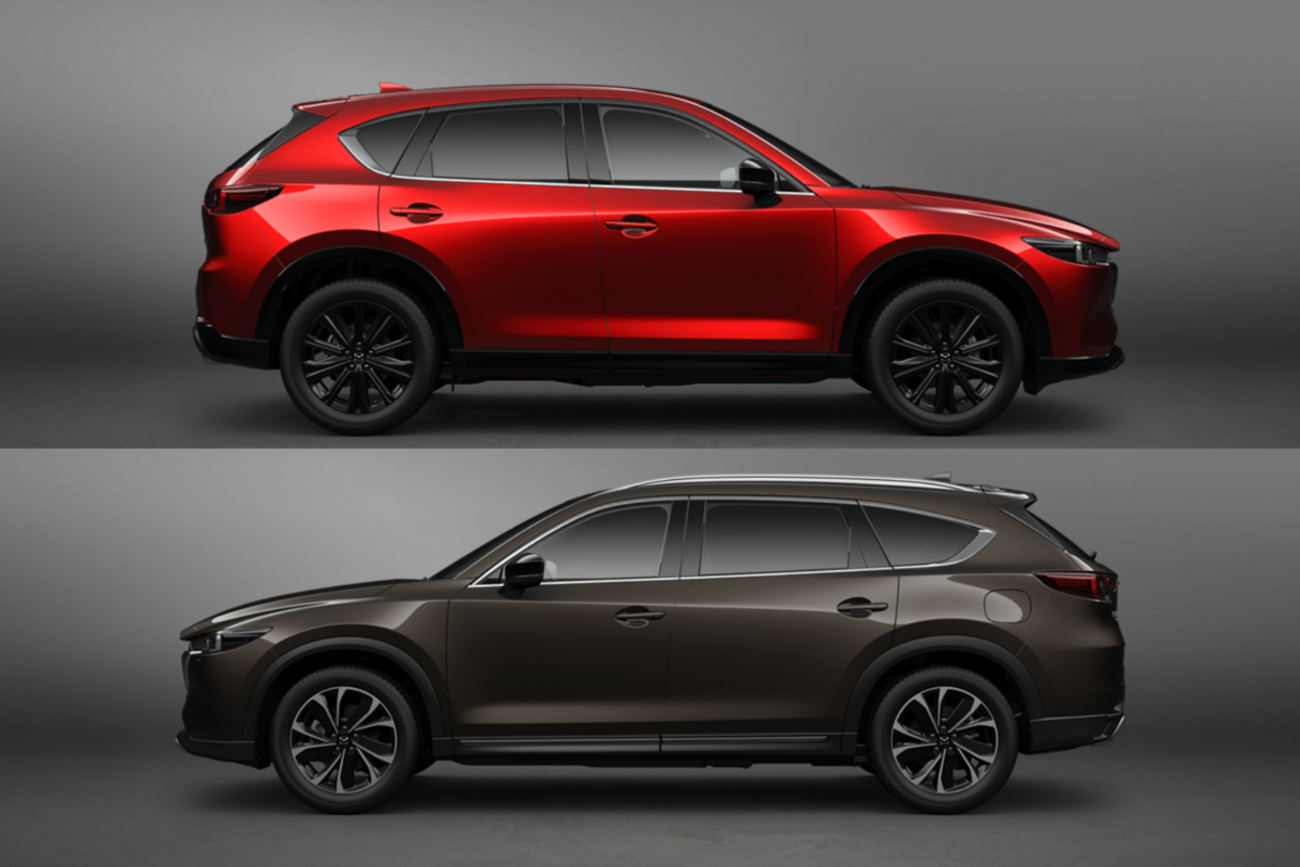 CX-5」と「CX-8」の主要諸元表が更新されていました、CX-5はハンズ